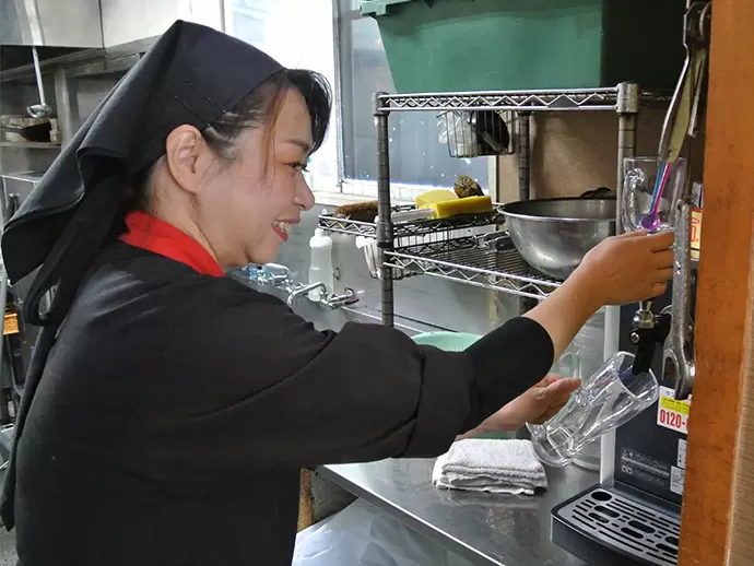 【店舗の風景です】ほぼ毎日定時で退勤できるので、オフの時間も大切にできます。