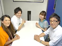 社員同士のコミュニケーションもバッチリ！わからないことがあれば、遠慮なく質問してくださいね。