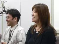 女性の管理職も活躍しています