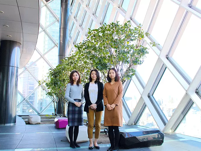赤坂にある本社（自社ビル）は開放感に溢れたオフィスが特徴です。