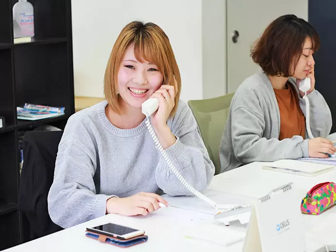 未経験から活躍している社員多数♪先輩とマンツーマンで丁寧な研修を行っています！