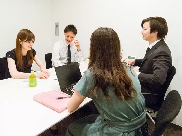 20代~30代の社員が多数活躍中！みんなイキイキと働いています！