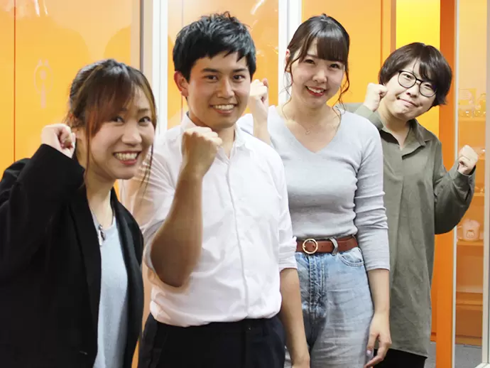 20～30代の同世代が多いので馴染みやすいはず◎