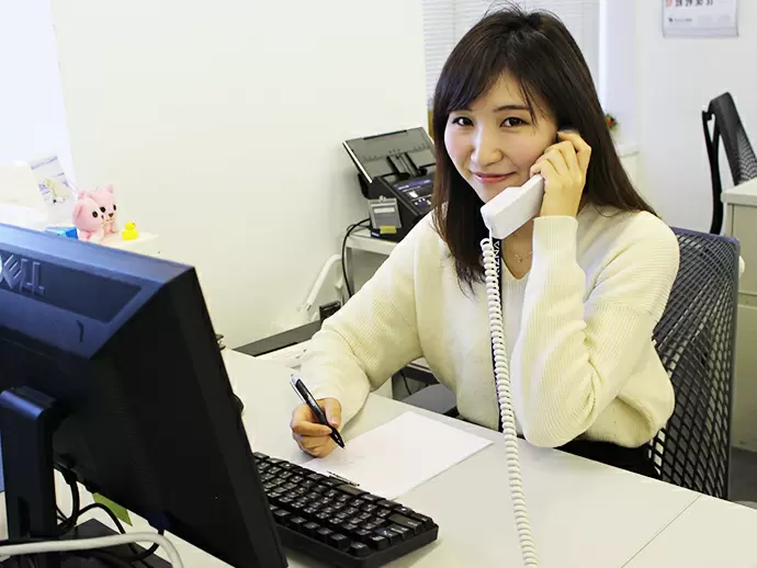 未経験からでも先輩が手厚い研修でサポートします！