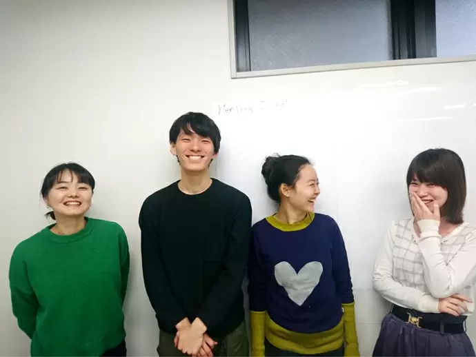 若手の男女社員が中心になり、活躍しています。