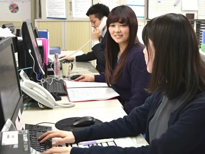 20代～30代が中心の職場は、常に風通しが良く、働きやすい雰囲気が魅力です。