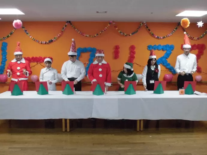 夏祭りやクリスマスなどのイベントも開催！各スタッフが出し物から企画します。