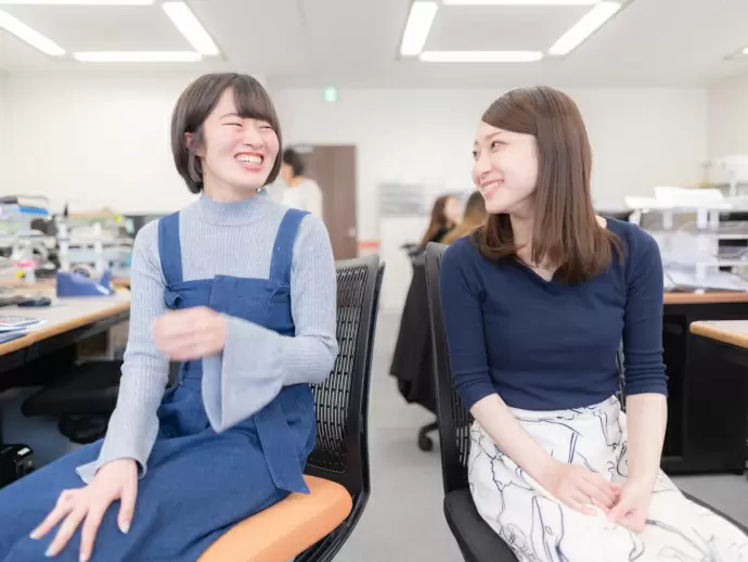 いつでもサポートしてくれる先輩がいるので分からないことがあっても安心です！