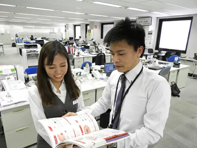 人のサポートをしたい！そんな方にもピッタリのお仕事です！