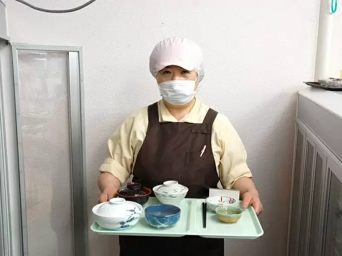 1品1品真心こめて料理しています。