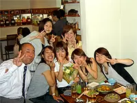 飲み会はことあるごとに開催。歓迎会もお任せください！