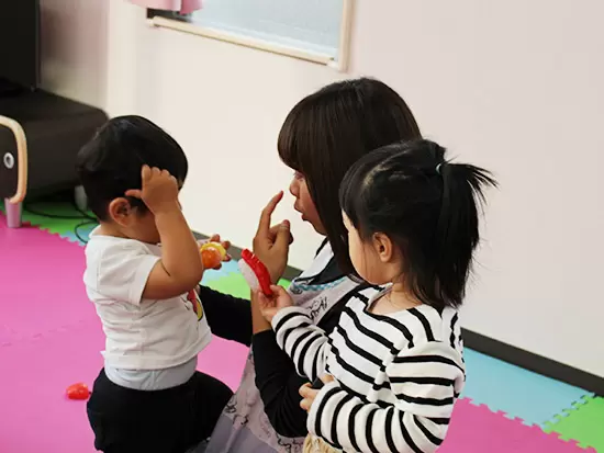 0歳児向けのクラスもあります。
