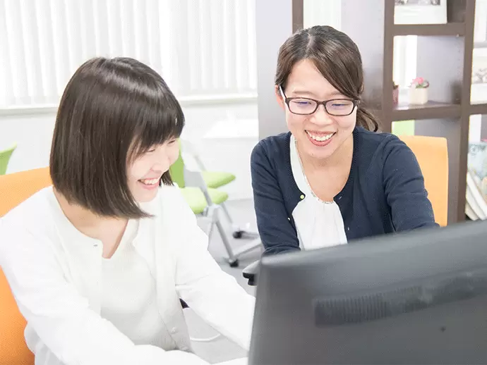 適性に合わせて仕事をお任せいたします。分からないことは先輩社員が教えますのでご安心ください！