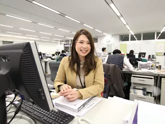 入社時の専門知識は問いません。研修を通じてあなたのペースで成長していってくださいね。