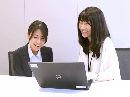 わからないことは気軽に聞いてください！先輩社員が丁寧にお教えします。