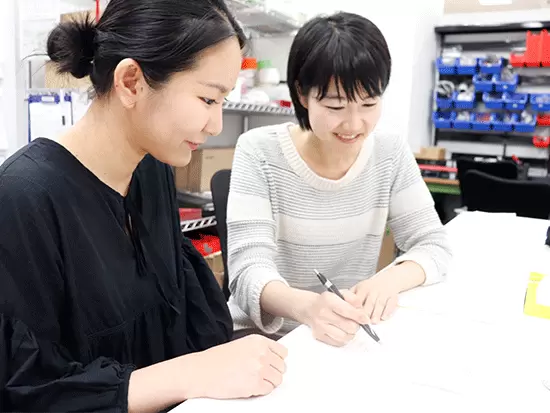 業界未経験大歓迎☆分からないことは遠慮なく聞いて下さい。丁寧に先輩社員がお教えします！