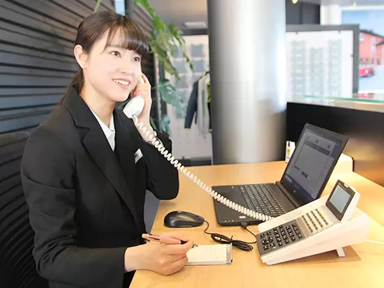 未経験OK！接客好きな方や事務デビューしたい方には特にお勧めです。