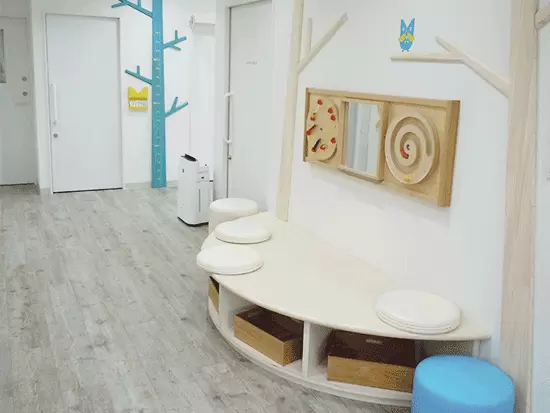 キッズデザイン賞を受賞！こだわりのクリニックです。