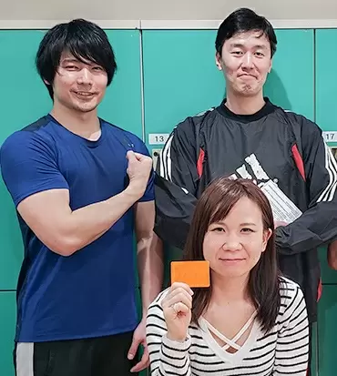 社内部活動のボディメイキング部の写真です！その他部活はたくさんあり、職場以外の交流も盛んです★