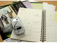 営業活動の必需品を準備して、万全の態勢でお客様のもとへ。