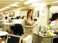 一人ひとりが「会社の顔」。SMBCの名刺を持って訪問します