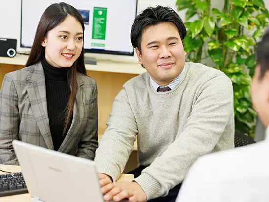 20代社員が活躍中の職場です！職歴関係なく皆がイキイキと働いています！