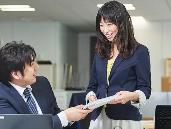 わからないことは気軽に聞いてください！先輩社員が丁寧にお教えします☆
