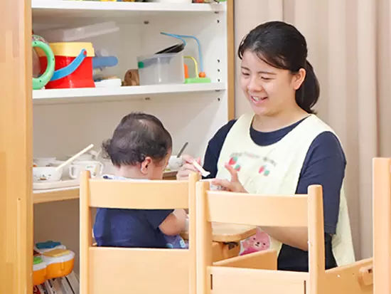 スタッフは20～50代と幅広く、お互いを支え合いながら活躍中です◎