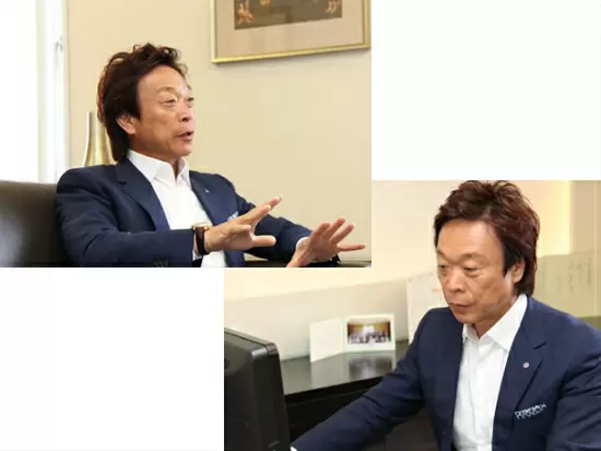 当社代表の今村。厳しい面もありますが、それを上回る優しさで社員に慕われています。