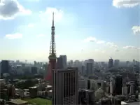 城山JTトラストタワー30階のオフィスからの眺めは最高です。