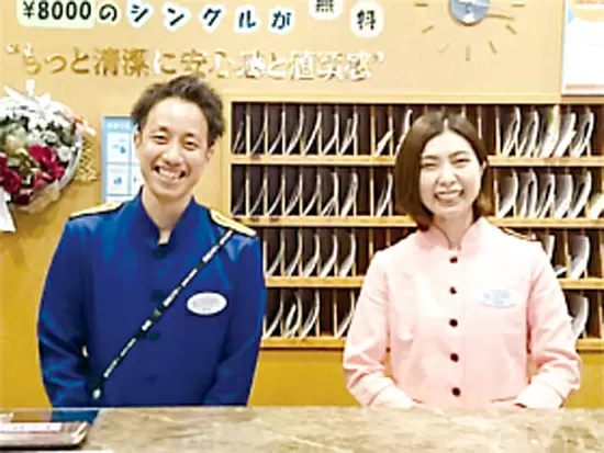 頼りになる男性スタッフも居る職場です、