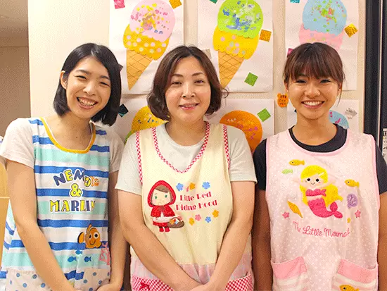 「子どもたちのためにできることは何でもやる」というスタイルで、子どもたちの成長を見守っています！