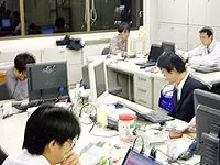 社内のいち風景。経営感覚を持ったエンジニアが活躍しています