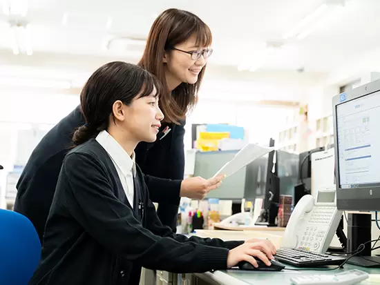 業務に必要な知識・スキルは入社後にしっかりと教えるので安心してください。