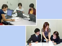 マナー研修・基礎研修の様子。1つ1つ丁寧に学びます