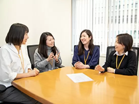 できることから徐々にお任せ！わからないこともすぐ周りに確認いただける環境です！