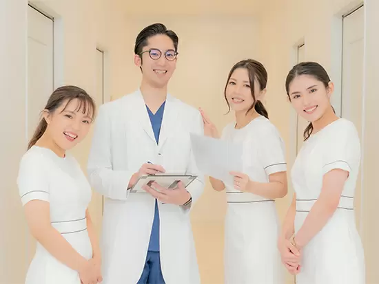 「美しくなりたい！」という想いを全員でサポートしています。