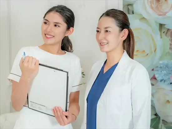 「患者様とスタッフが幸せになれるクリニック」を理念にスタッフの声を元にした環境づくりに注力しています