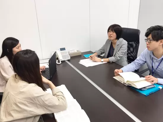 チームワークを重視して、無理のない働き方ができる環境です。