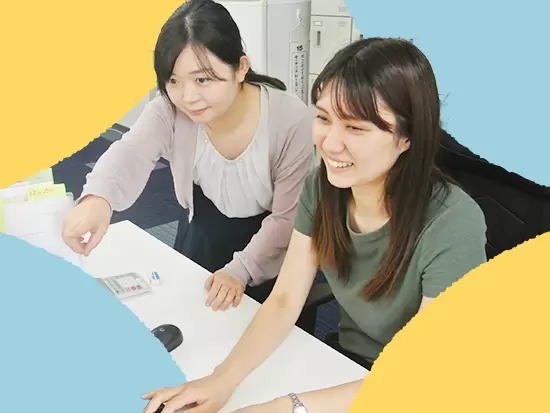 業務はチームで協力しながら進めていますので、一人に負担がかかることはありません。