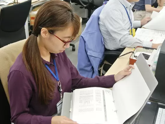 先輩社員がサポートしてくれるので、若手も安心して業務に取り組めます。