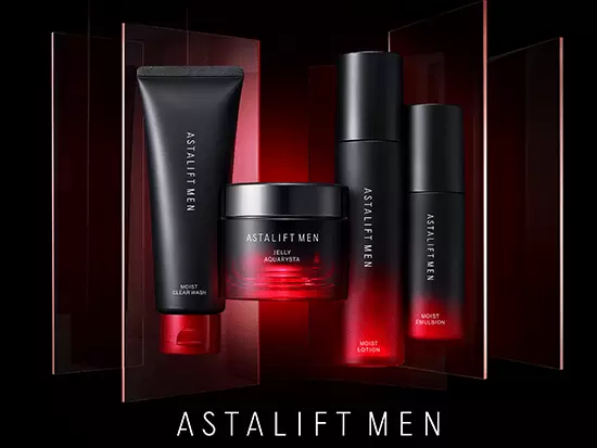 男性用スキンケアシリーズ「アスタリフト メン（ASTALIFT MEN）」も展開中！