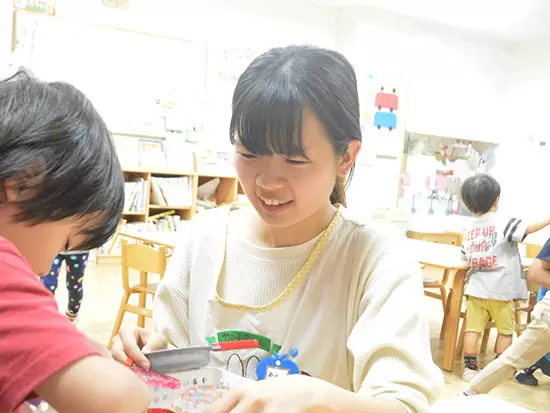 子ども一人一人に寄り添った保育を心がけています♪