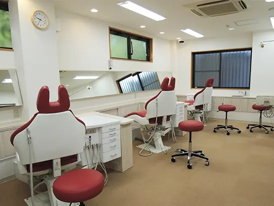 患者様もスタッフも気持ちよく働けるよう、設備投資は万全です！