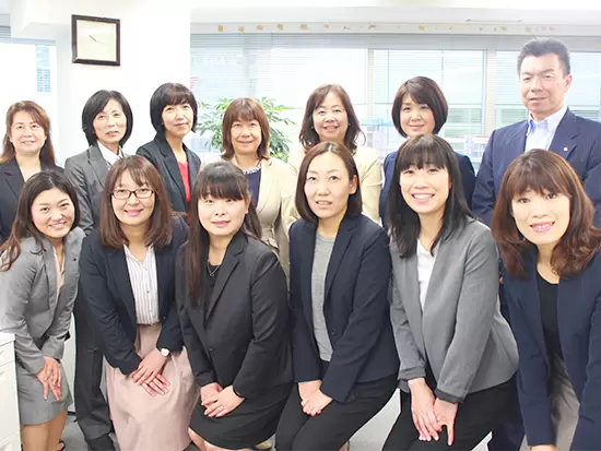 所長やベテランの先輩がサポートするので、不安なことは何でもご相談ください！