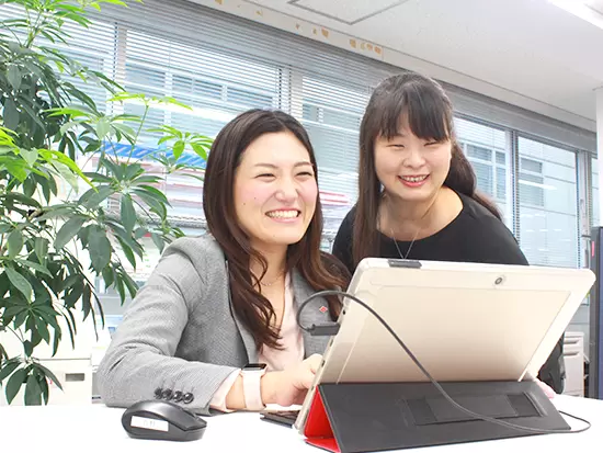 入社後は充実の研修があるので、未経験の方でも問題なくスタートできます♪