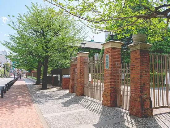自然あふれる池袋キャンパス。季節の移ろいを感じながら、さわやかな気持ちで働けます◎