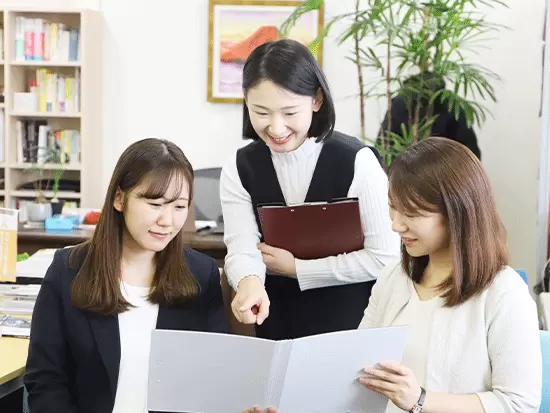 業界未経験でも安心してスタートできるよう、充実の研修をご用意しています。