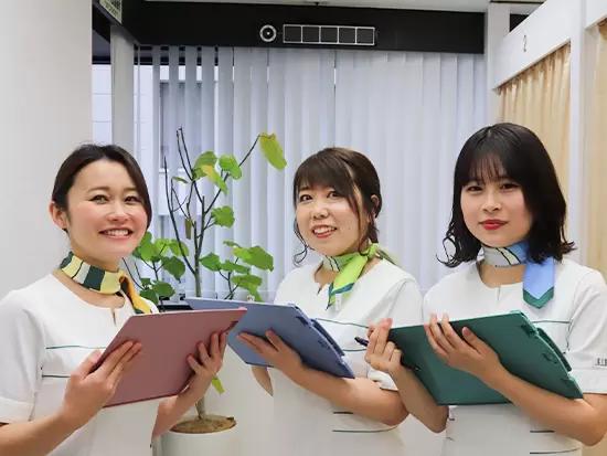 お客様は男性が6割女性が4割で、様々なお客様のライフスタイルや食事などもヒアリング！