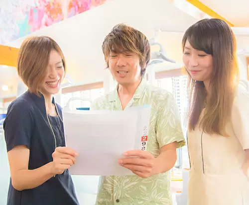 院長、スタッフ同士かしこまった雰囲気は一切なし！